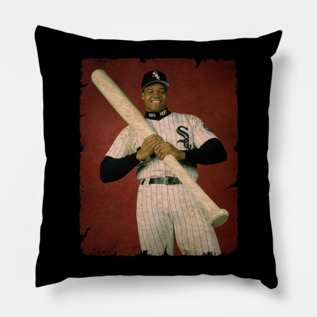 Frank Thomas, 43 - 44 (2000) Pillow by anjaytenan