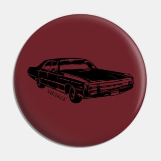 vintage car 2 Pin