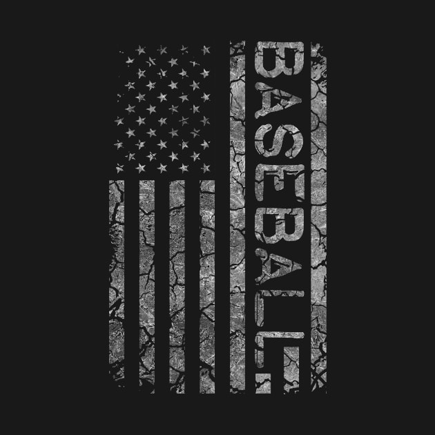 Usa American Flag Baseball Player Coach Team For Men Women by issambak