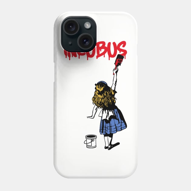 incubus red paint Phone Case by j and r
