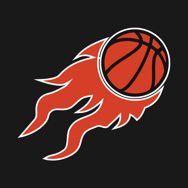 Basketball fire by Designzz