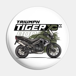 Tiger 800 XCx - Green Pin