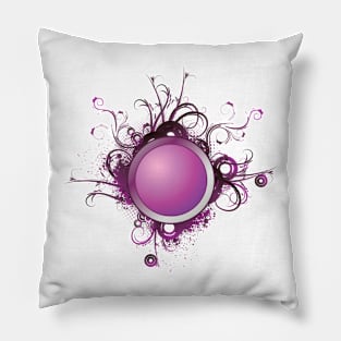 Purple Splash Pillow