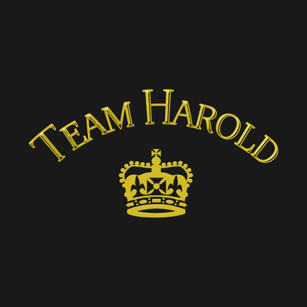 TEAM HAROLD WITH CROWN by Scarebaby