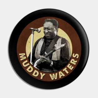 Rhythm And Blues Journey Muddy Waters' Legacy Pin