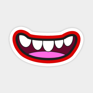 Happy mouth Magnet