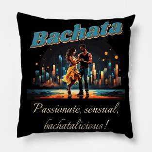 Sensual Bachata Dance Couple Dancing Pillow