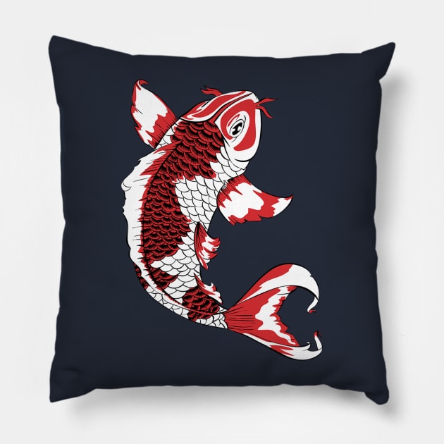 Koi Pillow by kellyoconnell