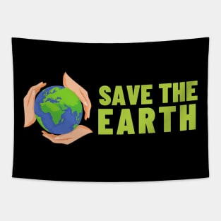 Save The Earth, Save The Planet Tapestry