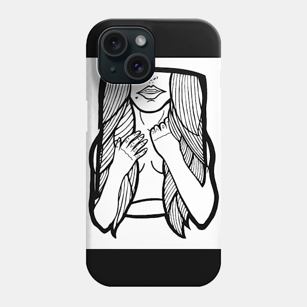Love and Hate Phone Case by StaticDesignCo