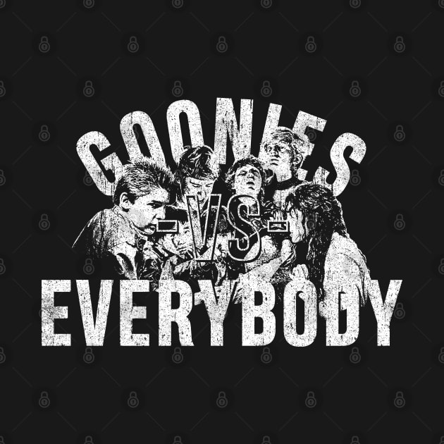 Goonies VS Everybody by huckblade