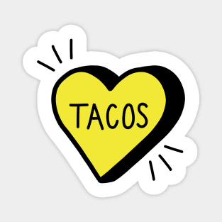 Love Tacos Magnet