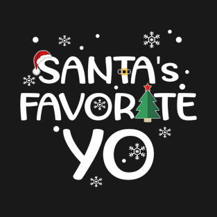 Santa's Favorite YO (Rap Version) T-Shirt