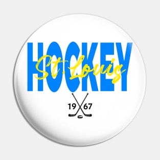 St louis hockey Pin