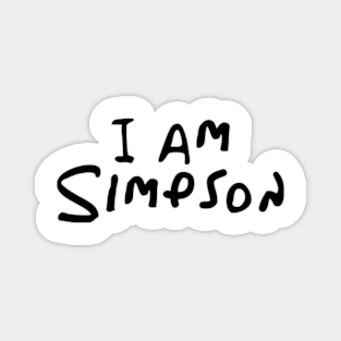 I am Simpson Magnet