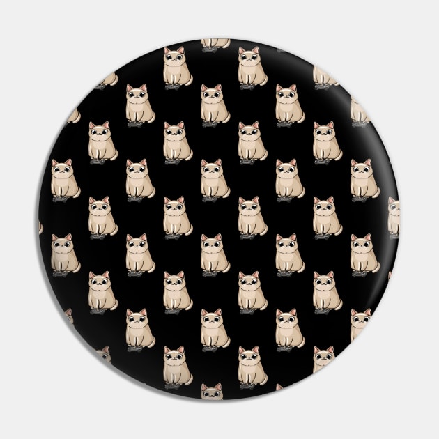 Gaming Cat Pattern Pin by LetsBeginDesigns