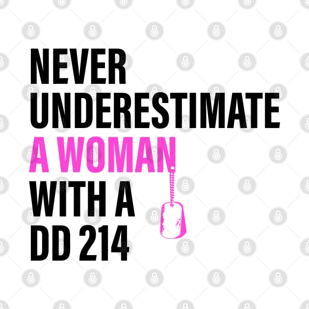 Never underestimate a woman with a DD 215 by Attia17