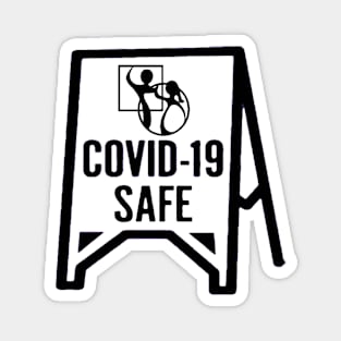 Covid Safe BLK Magnet