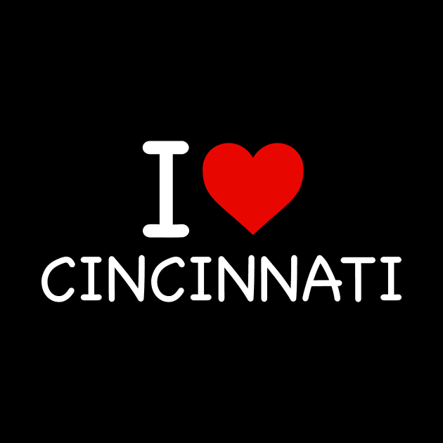 Cincinnati - I Love Icon by Sunday Monday Podcast