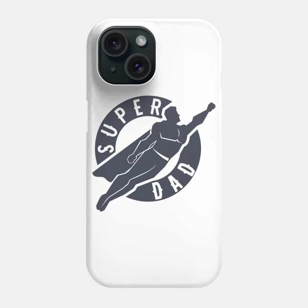 Super Dad Phone Case by hallyupunch