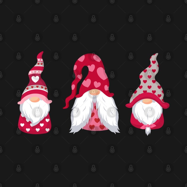 Cute Valentines Day Gnomes Gift for Gnome Lovers by JPDesigns