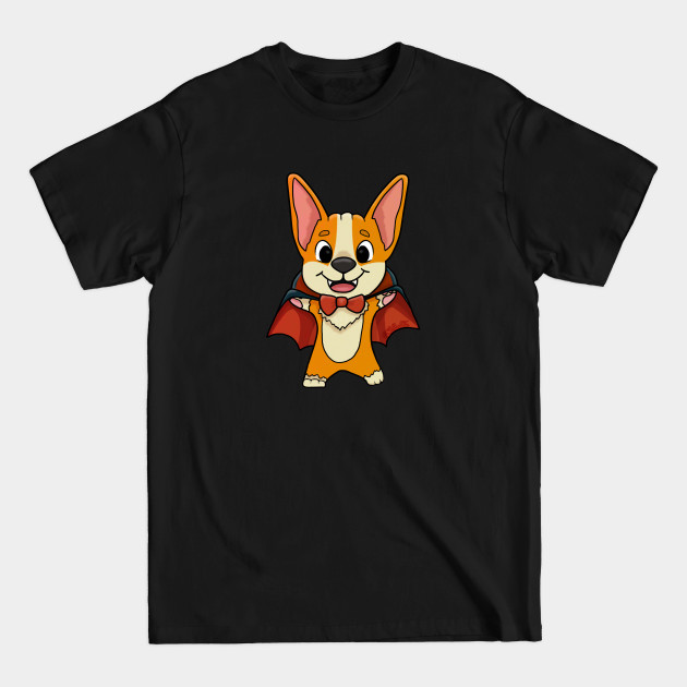 Discover Vintage Corgi Vampire - Vampire - T-Shirt