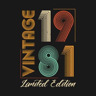 Vintage 1981 Limited Edition T-Shirt