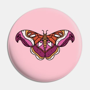 lesbian moth Pin