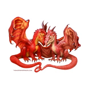 Valentines Dragons- Together T-Shirt