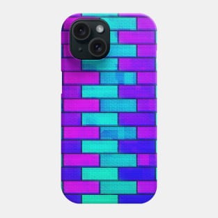 Neon Brick Wall Phone Case