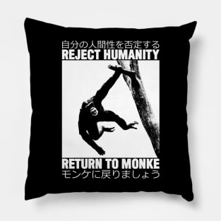 Return to Monke Japanese Pillow