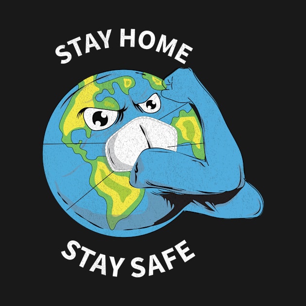 stay home stay safe by HichamBiza