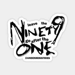 One in Ninety-Nine Design Magnet