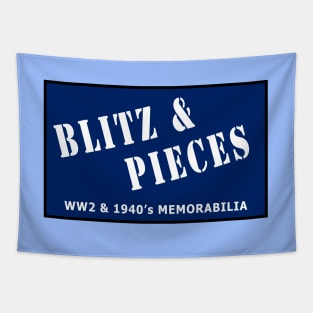 Blitz and Pieces Tapestry