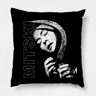 Mitski Time Textured Pillow