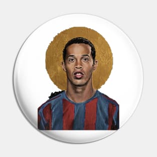 Ronaldinho - Design - Football Legends Pin