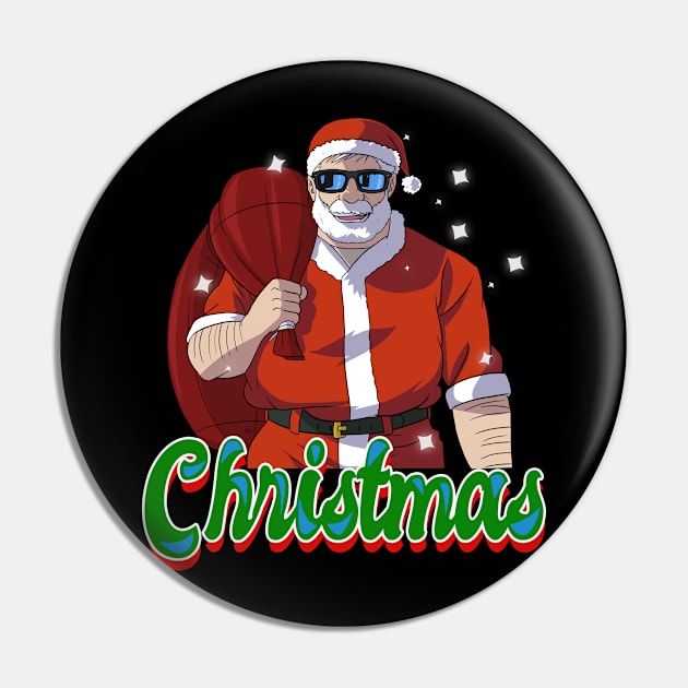 Santa Claus Christmas Pin by Noseking