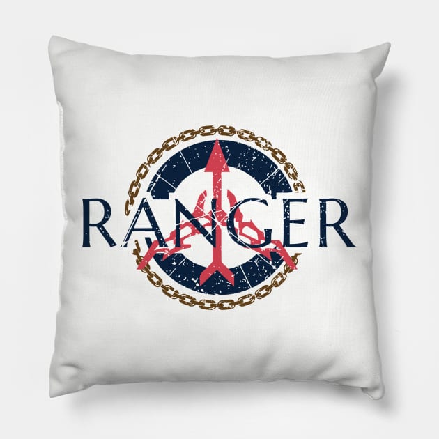 Ranger (worn out version) Pillow by Chesterosu