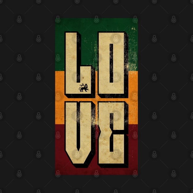 One Love Rasta by CTShirts