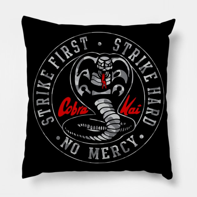 cobra kai Pillow by sisidsi