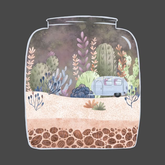 Terrarium Desert by Dogwoodfinch