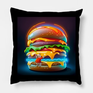 Burger Pillow