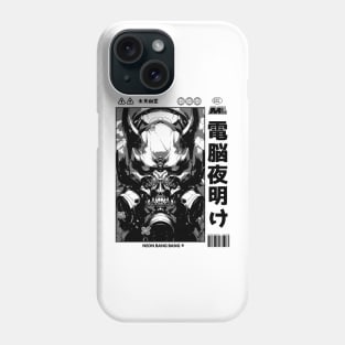 Cyberpunk Anime Cyborg Oni Japan Streetwear Japanese Manga Aesthetic Phone Case