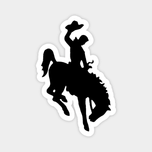 Wyoming Bucking Bronco Magnet