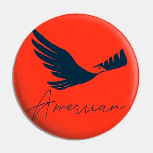 American Eagle Pin