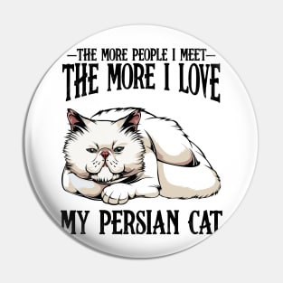 Persian Cat Pin