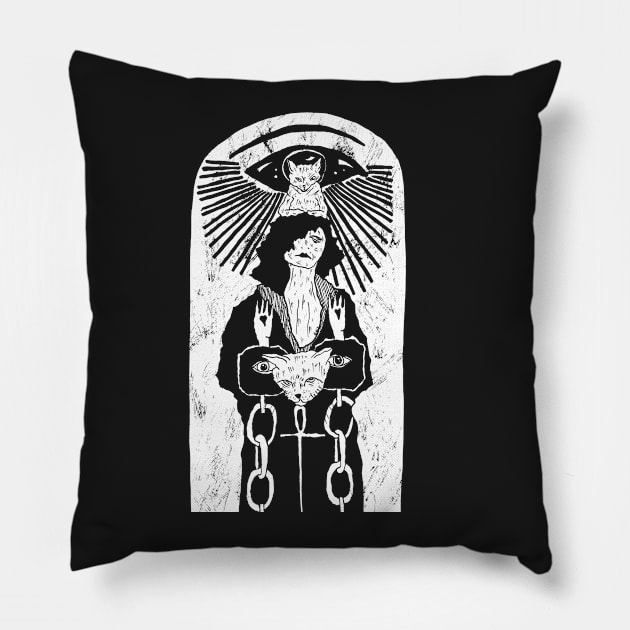 Obscurity Pillow by AllieHartleyArt