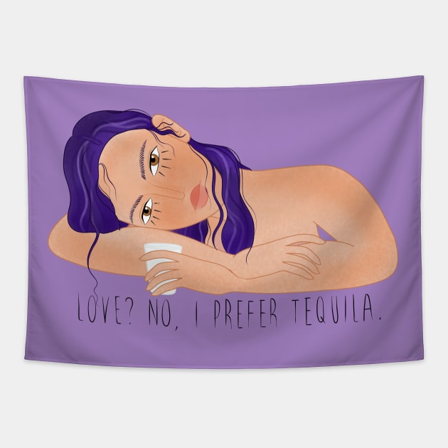 Tequila Tapestry by Ginny Heart Lab