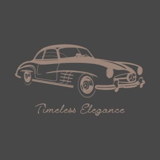 Timeless Elegance Classic Collectable cars Mercedes Benz 300 SLR T-Shirt