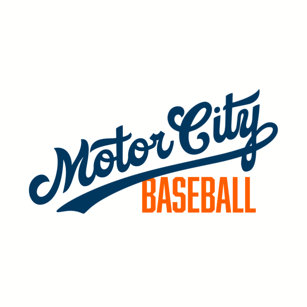 Motor City Baseball by Throwzack